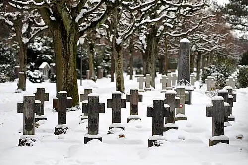 Kwatera 2 Dywizji Strzelców Pieszych na cmentarzu Bremgartenfriedhof﻿(inne języki) w Bernie