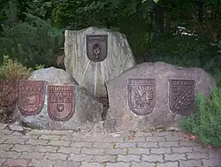 Herb Brodnicy i miast partnerskich Brodnicy