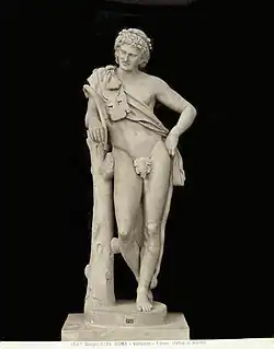 Odpoczywający satyr Praksytelesa