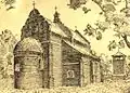 Rysunek kościoła z ok. 1937 r.