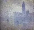 Le Parlement, effet de brouillard, 1904, Museum of Fine Arts, St. Petersburg (Floryda)