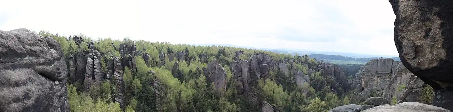 Formacja skalna Skalní Divadlo („Skalny Teatr”)