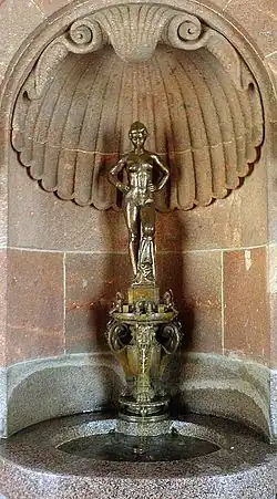 Źródło Badendes Mädchen w Lipsku