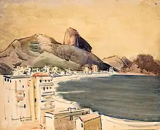 Praia de Copacabana, 1936