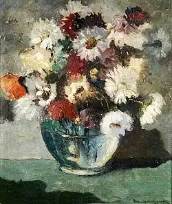 Vaso com flores, przed 1941