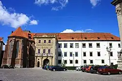 Zamek Piastów Śląskich w Brzegu, sięgający XIII wieku