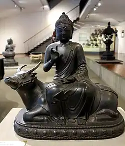 Budda na byku, Syjam, XIV w.