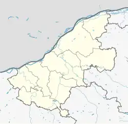 Mapa konturowa obwodu Ruse, u góry znajduje się punkt z opisem „Ruse”