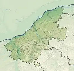 Mapa konturowa obwodu Ruse, blisko centrum na dole znajduje się punkt z opisem „Orłowa czuka”