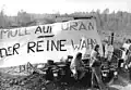 Protest ekologistów przeciwko energii jądrowej w Niemczech (1990)