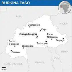 Mapa opisywanego kraju