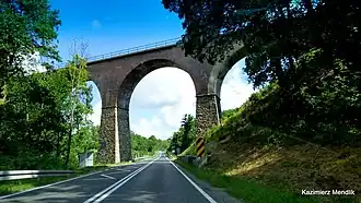 Wiadukt kolejowy w Buszkowie (1909)