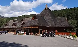 Hotel i restauracja w dolinie Bystrá