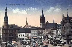 Ratusz na pocztówce