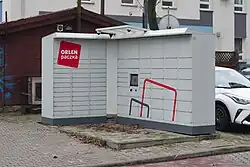Automat pocztowy Orlen Paczka w Bytomiu (2022)