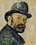 Paul Cézanne, Autoportret, 1883–1887