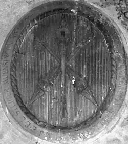 Jelita nad portalem w pałacu w Hajnej Novej Vsi