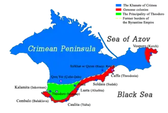 Mapa opisywanego kraju