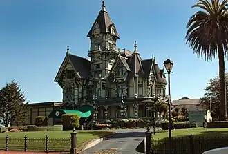 Carson Mansion (Eureka, styl królowej Anny, 1884–86)