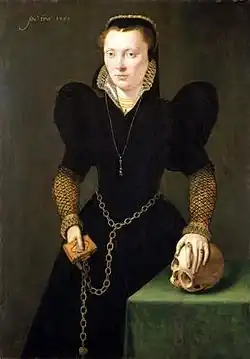 Adriaen van Cronenburgh, Portret Katarzyny Berain, "Matki Walii", 1568