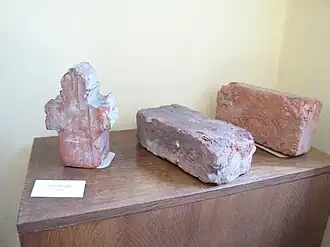 Cegły gotyckie ze zbiorów Muzeum w Chełmnie