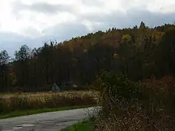 Krajobraz w pobliżu wsi