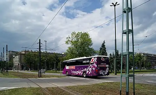 Widok na zachód i os. Centrum D