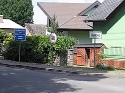 Šilheřovice, skrzyżowanie (lipiec 2017)