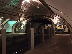 Tunel w stronę stacji Bilbao