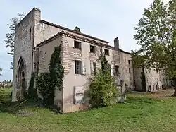 Kaplica i budynek prezbiterium od strony północnej