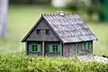 Miniatura mazurskiej chatki