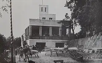 Przystań po II wojnie w 1946