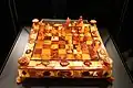 Bursztynowe szachy z ok. 1690 roku