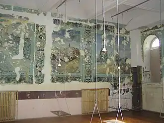 Polichromia ściany północnej