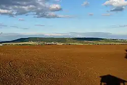 Chloumecký hřbet widziany od południa