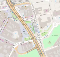 Plan przebiegu ulicy