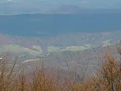 Widok z polany podszczytowej