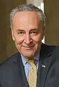 Chuck Schumer (D-Nowy Jork), lider mniejszości