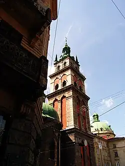 Wieża Konstantego Korniakta przy cerkwi wołoskiej we Lwowie