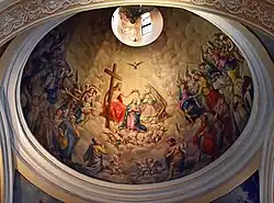 Kopuła, polichromia.