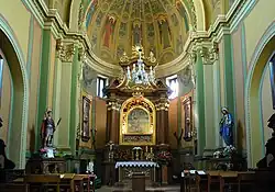 Kraków,  ul. Reformacka 2-4.Kościół św. Kazimierza Królewicza,kaplica Pana Jezusa Miłosiernego (1901).