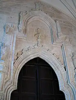 Portal w kruchcie kościoła św. Katarzyny w Krakowie