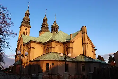 Widok od strony prezbiterium