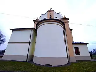 Widok od prezbiterium