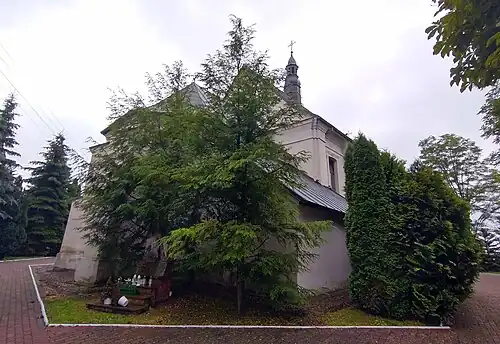 Widok od strony prezbiterium