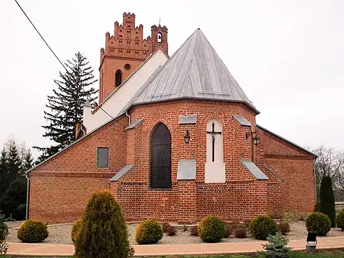 Widok od strony prezbiterium