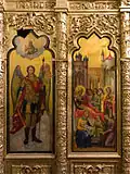 Fragment ikonostasu w cerkwi Trzech Świętych Hierarchów