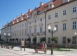 Fragment fasady północnej