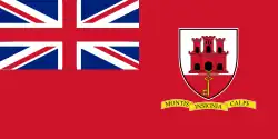 Bandera handlowa Gibraltaru