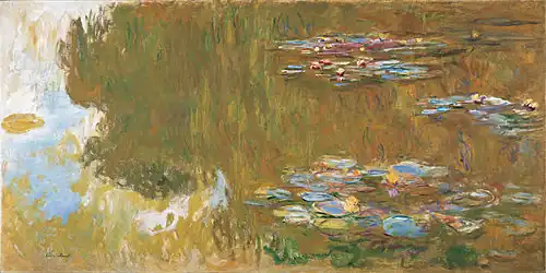 Staw lilii wodnej (The Water Lily Pond) c. 1917-19, Albertina